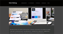 Desktop Screenshot of fahrniwerbung.ch